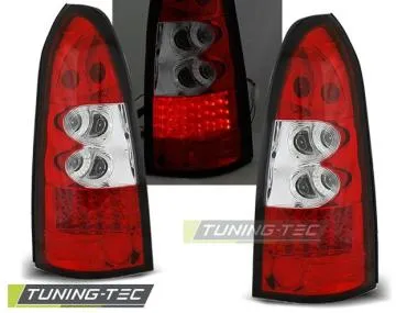 Stopuri cu Rosu Alb LED pentru Opel AstraG 09.97-02.04 Combi Tuning-Tec - LDOP09