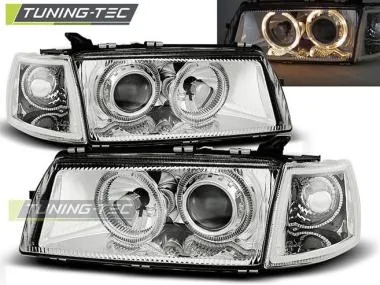 Faruri Angel Eyes pentru OPEL VECTRA A 09.88-10.95 Tuning-Tec - LPOP09