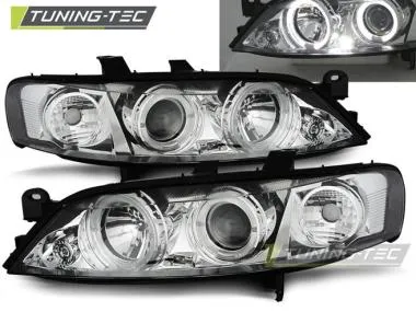 Faruri Angel Eyes pentru OPEL VECTRA B 99-03.02 Tuning-Tec - LPOP22