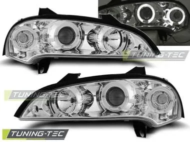 Faruri Angel Eyes pentru OPEL TIGRA 09.94-12.00  Tuning-Tec - LPOP11