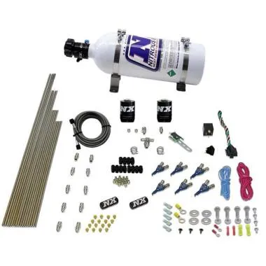 Sistem de azot cu port direct cu 6 cilindri EFI Benzina (150-375 CP) 5 LB Nitrous Express -05 - USA-NX-80006EFI-05