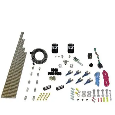 Sistem cu azot direct cu 6 cilindri EFI Benzina (150-375 CP) fara sticla Nitrous Express  - USA-NX-80006EFI-00