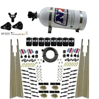 Sistem cu azot direct uscat cu 8 cilindri cu patru trepte 10LB Nitrous Express -10 - USA-NX-93306-10