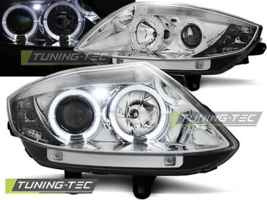 Faruri Angel Eyes pentru BMW Z4 E85 / E86 02-08 Tuning-Tec - LPBM77