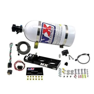 Sistem de placi cu 3 supape cu sticla de 10 lb pentru Ford Mustang 4,  6 L (35-150 CP) Nitrous Expres - USA-NX-20947-10