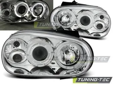Faruri Angel Eyes pentru Vw Golf IV 09.97-09.03  Tuning-Tec - LPVW06