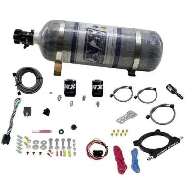 Sistem de putere mare 50-250 CP cu sticla de 12 lb pentru Ford Coyote 5.0L / Godzilla 7.3L Nitrous E - USA-NX-20951-12