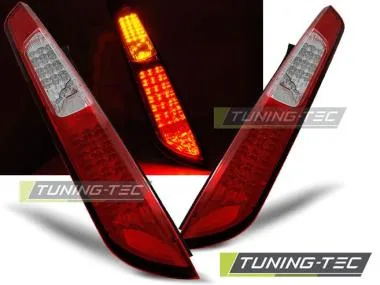 Stopuri cu Rosu Alb LED pentru Ford Focus MK2 HB Tuning-Tec - LDFO32