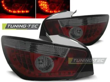 Stopuri cu Negri Rosu LED pentru Seat Ibiza 6J 3D 06.08- Tuning-Tec - LDSE15