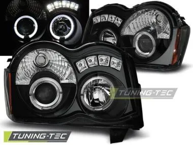 Faruri Angel Eyes pentru Jeep Grand Cherokee 05-08 Tuning-Tec - LPCH16