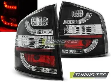 Stopuri pentru Skoda Octavia II Kombi Negru LED Tuning-Tec - LDSK02