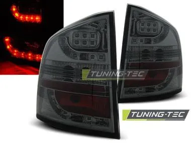Stopuri pentru Skoda Octavia II Kombi 04-12 Negru LED Tuning-Tec - LDSK04