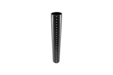 Furtun din silicon drept 3.25quot; x 610mm NEGRU - TS-HS325610-BK
