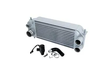 F150 Intercooler + kit supapa de suflare,  cu recirculare argintie - TS-PK-1004