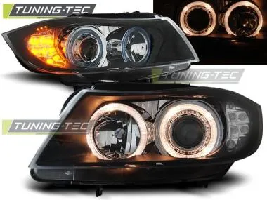 Faruri Angel Eyes pentru BMW E90/E91 03.05-08.08 Tuning-Tec - LPBM90