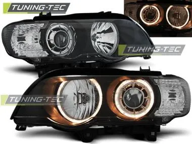 Faruri Angel Eyes pentru BMW X5 E53 09.99-10.03 Tuning-Tec - LPBM59