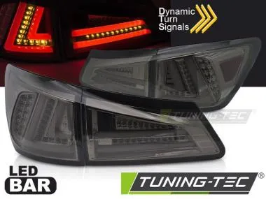 Stopuri LED TAIL LIGHTS SMOKE pentru LEXUS IS II 06-13 - LDLE13