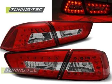 Stopuri cu LED Rosu Alb pentru Mitsubishi Lancer 8 08-11 Tuning-Tec - LDMI04