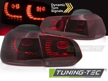 Stopuri LED RED SMOKE SEQ pentru VW GOLF 6 08-13 - LDVWU5