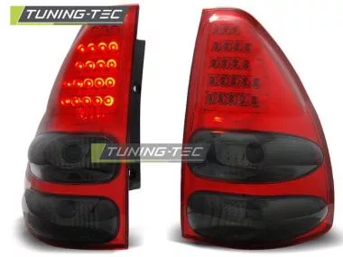 Stopuri cu Rosu Negri LED pentru Toyota Land Cruiser 120 Tuning-Tec - LDTO08