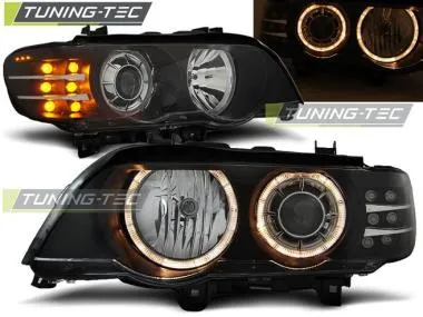 Faruri Angel Eyes pentru BMW X5 E53 09.99-10.03 Tuning-Tec - LPBM88