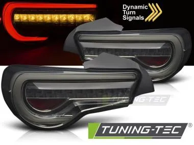 Stopuri LED BAR SMOKE pentru TOYOTA GT86 12-21 - LDTO54
