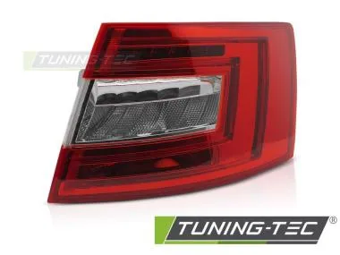 Stop Dreapta LED RED WHITE TYC pentru SKODA OCTAVIA III 12-16 L - RSK03R