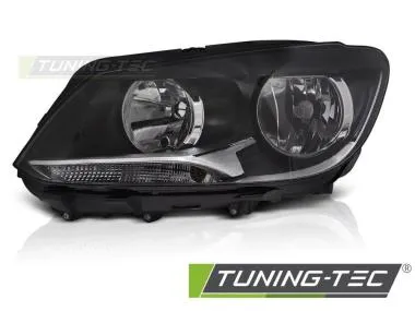 Far Stanga Black H7 TYC pentru VW CADDY TOURAN 11-14 - FVW09L