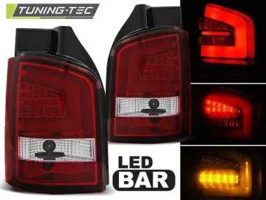 Stopuri pentru VW T5 04.10-15 rosu-alb Tuning-Tec - LDVW98