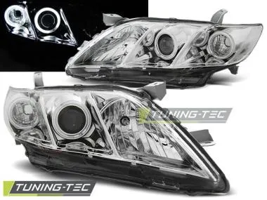 Faruri Angel Eyes pentru TOYOTA CAMRY 6 XV40 06-09 Tuning-Tec - LPTO09
