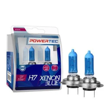 Set becuri Halogene H7 Xenon Blue Power-Tec - PTZXB7-DUO