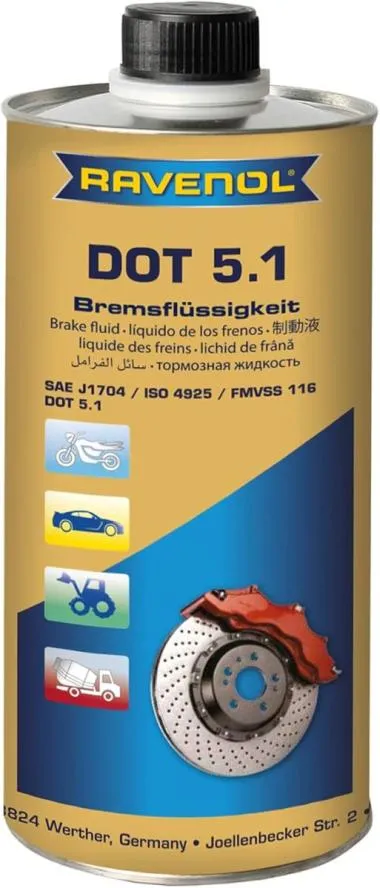 RAVENOL Lichid de frana Ravenol DOT 5.1 - 1 Litru - RAV-DOT5.1