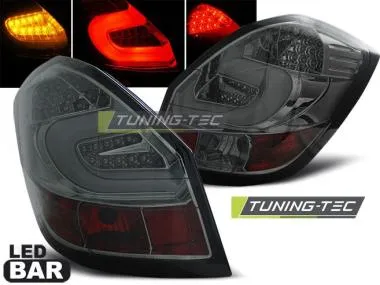 Stopuri LED Negru Chrome pentru Skoda Fabia II 07-06.14 Tuning-Tec - LDSK08