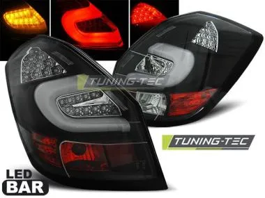 Stopuri LED Negru Ros pentru Skoda Fabia II 07-06.14 KOMBI,   Tuning-Tec - LDSK09