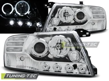 Faruri Angel Eyes pentru MITSUBISHI PAJERO V60 00-06 Tuning-Tec - LPMI07