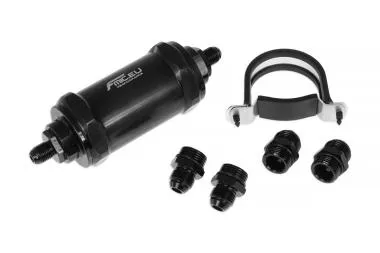 Filtru combustibil tuning FMIC pentru sistem alimentare motor - FF-04-FS-BK