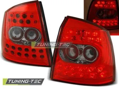 Stopuri cu Rosu Alb LED pentru Opel Astra G 09.97-02.04 Tuning-Tec - LDOP16
