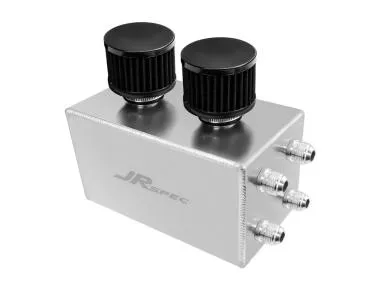 Rezervor ulei 2L Oil Catch Can JRspec cu kit racorduri AN10 - JRSPEC-TANK-001
