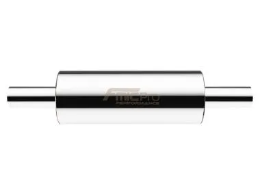 Toba finala rotunda FMIC.Pro,  tip through muffler,  lungime 425mm,  intrare/iesire 89mm - MUF-R425-89-89