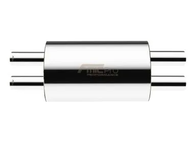 Toba intermediara ovala FMIC.Pro,  universala,  lungime 425mm,  racord 57/76mm - MUF-OVAL425-57-76-2