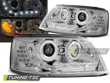 Faruri Daylight Chrome pentru VW T5 04.03-08.09  Tuning-Tec - LPVWA7