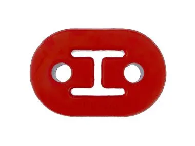 Suport esapament JRspec 10mm,  universal,  culoare rosu - JRSPEC-HANG8-R