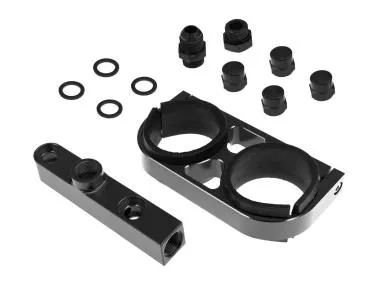 Kit prindere dublu JRspec Dual Mount pentru pompa Bosch,  negru - JRSPEC-IN-MOUNT-B