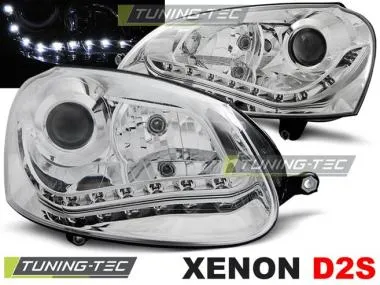 Faruri pentru VOLKSWAGEN GOLF V 2003-2008 Tuning-Tec - LPVWH8