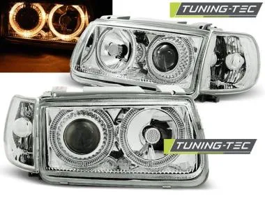 Faruri Angel Eyes pentru Volkswagen Polo 6N Tuning-Tec - LPVWH0