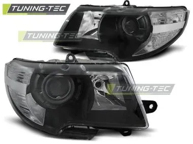 Faruri fata pentru Skoda Superb 08-12 Negru Tuning-Tec - LPSK13