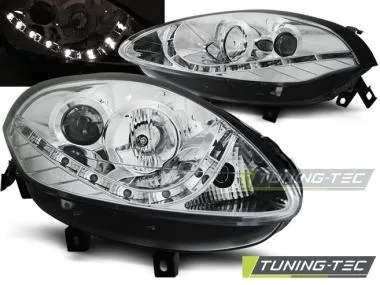 Faruri cu daylight Chrome pentru Fiat Bravo II 07-15 Tuning-Tec - LPFI17
