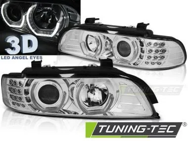 Faruri Angel Eyes 3D pentru BMW E39 09.95-06.03 Tuning-Tec - LPBM05