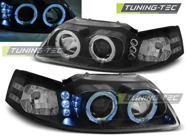 Faruri Angel Eyes pentru FORD MUSTANG 98-04 Tuning-Tec - LPFO33