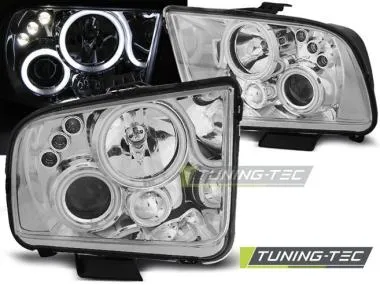 Faruri Angel Eyes pentru FORD MUSTANG 04-09 Tuning-Tec - LPFO30